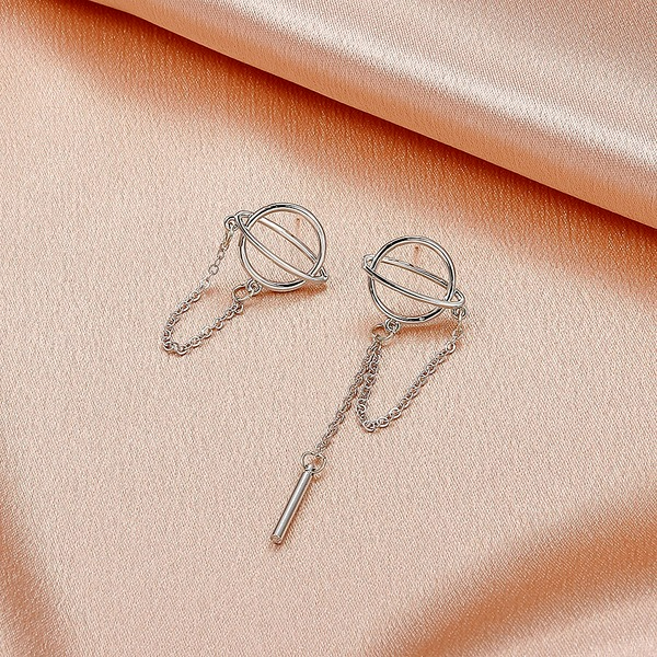 Wholesale asymmetric star Tassel Earrings ?JDC-ES-D640 Earrings JoyasDeChina Wholesale Jewelry JoyasDeChina Joyas De China