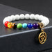 Wholesale Aum Charm Beaded Alloy Color Stone Bracelet JDC-BT-JiuJ021 Bracelet 九江 Wholesale Jewelry JoyasDeChina Joyas De China