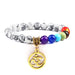 Wholesale Aum Charm Beaded Alloy Color Stone Bracelet JDC-BT-JiuJ021 Bracelet 九江 heixiansong jin Wholesale Jewelry JoyasDeChina Joyas De China