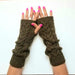 Wholesale autumn and winter new knitted gloves JDC-GS-GSYJY002 Gloves JoyasDeChina green Average code Wholesale Jewelry JoyasDeChina Joyas De China
