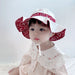 Wholesale Baby Cotton Hat Bucket Hat JDC-FH-GSYH192 Fashionhat 予画 red Circumference 48CM Wholesale Jewelry JoyasDeChina Joyas De China