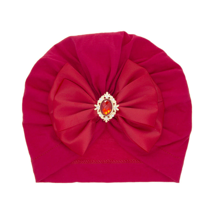 Wholesale baby three layer bow Indian hat children's headband JDC-HD-GSQN003 Headband JoyasDeChina Red One size Wholesale Jewelry JoyasDeChina Joyas De China