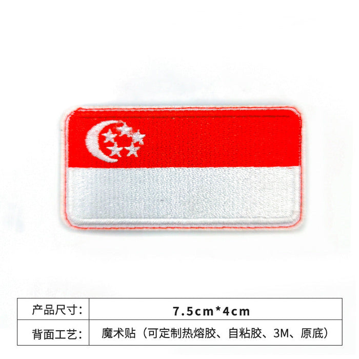 Wholesale badge armband flag patch Felt cloth embroidery JDC-ER-XF002 Embroidery JoyasDeChina 4 Wholesale Jewelry JoyasDeChina Joyas De China