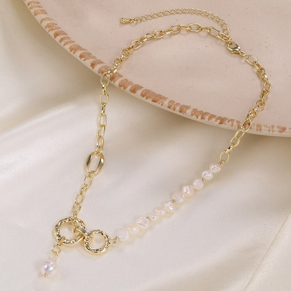 Bulk Jewelry Wholesale Baroque freshwater pearl necklace JDC-NE-b204 Wholesale factory from China YIWU China