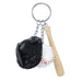Wholesale baseball metal Keychains JDC-KC-YY102 Keychains JoyasDeChina black Wholesale Jewelry JoyasDeChina Joyas De China