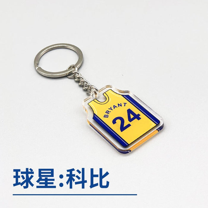 Wholesale Basketball Star Acrylic Keychain JDC-KC-HongY001 Keychains 宏盈 Wholesale Jewelry JoyasDeChina Joyas De China