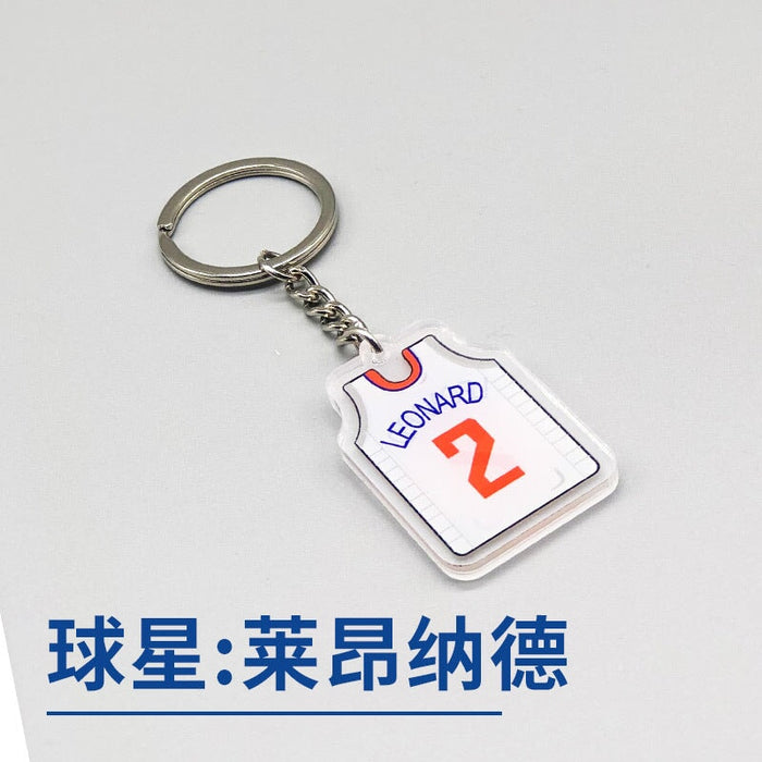 Wholesale Basketball Star Acrylic Keychain JDC-KC-HongY001 Keychains 宏盈 lunnade Wholesale Jewelry JoyasDeChina Joyas De China