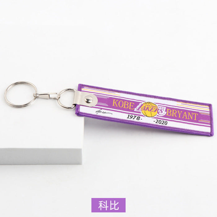 Wholesale basketball star key chain pendant JDC-KC-XYD002 Keychains JoyasDeChina Kirby purple Wholesale Jewelry JoyasDeChina Joyas De China