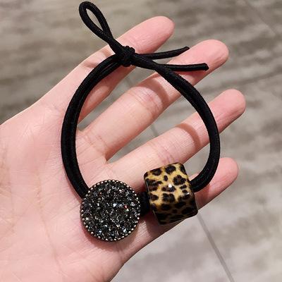 Bulk Jewelry Wholesale batch release of leopard print Hair Scrunchies JDC-HS-K068 Wholesale factory from China YIWU China
