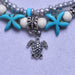 Wholesale beach couple suit shell foot ornaments anklets JDC-AS-YeB001 anklets 烨贝 Wholesale Jewelry JoyasDeChina Joyas De China