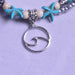 Wholesale beach couple suit shell foot ornaments anklets JDC-AS-YeB001 anklets 烨贝 AF002-hl Wholesale Jewelry JoyasDeChina Joyas De China