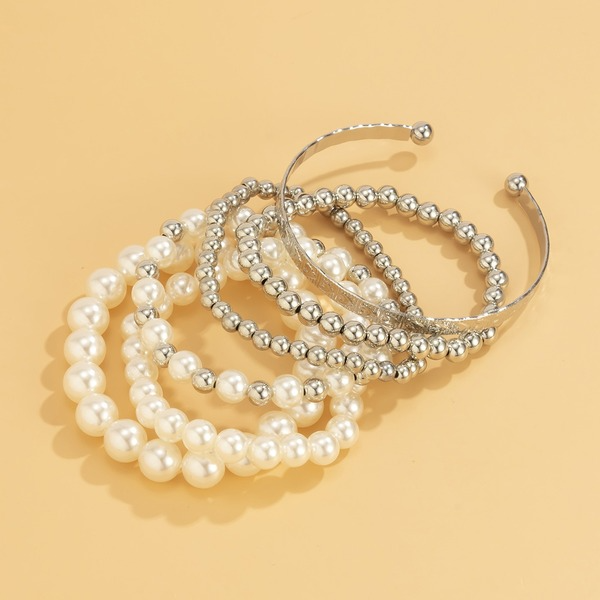 Wholesale beaded imitation pearl bracelet JDC-BT-GSXR052 Bracelet JoyasDeChina Wholesale Jewelry JoyasDeChina Joyas De China