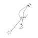 Wholesale beaded star chain one-piece single earrings set JDC-ES-D572 Earrings JoyasDeChina 02 White Ks601 Wholesale Jewelry JoyasDeChina Joyas De China