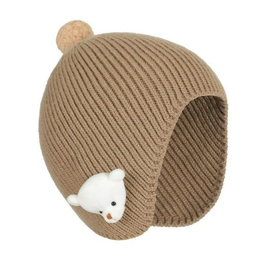 Wholesale bear children's wool hat JDC-FH-GD001 FashionHat 谷登 Wholesale Jewelry JoyasDeChina Joyas De China