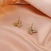 Wholesale Bee Electroplating Alloy Earrings JDC-ES-A081 Earrings 妙雅 Wholesale Jewelry JoyasDeChina Joyas De China