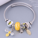 Wholesale bee rhinestone alloy bracelet JDC-BT-GSWY057 Bracelet JoyasDeChina Wholesale Jewelry JoyasDeChina Joyas De China