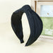 Wholesale beige knitted headband JDC-HD-O264 Headband JoyasDeChina black Wholesale Jewelry JoyasDeChina Joyas De China