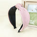 Wholesale beige knitted headband JDC-HD-O264 Headband JoyasDeChina Pink Wholesale Jewelry JoyasDeChina Joyas De China