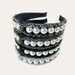 Bulk Jewelry Wholesale Bejeweled black shiny heavy pearl headband JDC-HD-O066 Wholesale factory from China YIWU China
