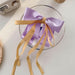 Bulk Jewelry Wholesale big bow tassel ribbon fairy hairpin JDC-HD-bd011 Wholesale factory from China YIWU China