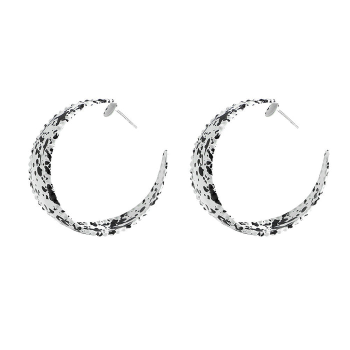 Wholesale big circle Fashion Earrings JDC-ES-V128 Earrings JoyasDeChina white Wholesale Jewelry JoyasDeChina Joyas De China