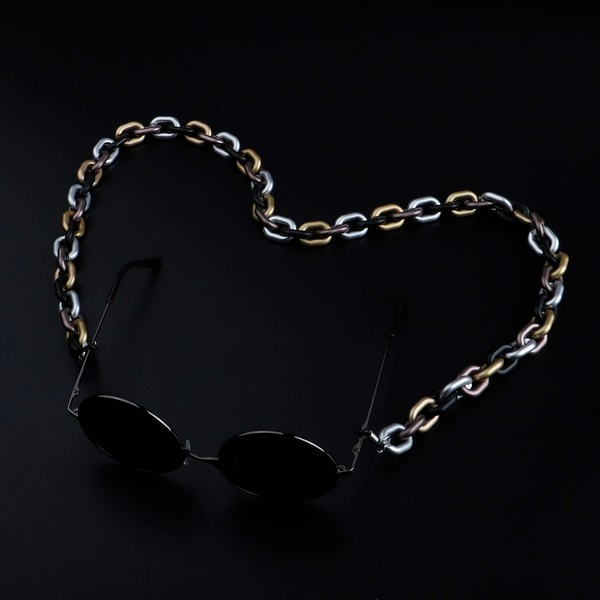 Bulk Jewelry Wholesale black acrylic environmental protection glasses chain JDC-MC-YM019 Wholesale factory from China YIWU China