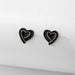 Wholesale black alloy earrings JDC-ES-YWJQ030 Earrings 精巧 black Wholesale Jewelry JoyasDeChina Joyas De China