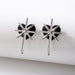 Wholesale black alloy star earrings JDC-ES-YWJQ025 Earrings 精巧 Wholesale Jewelry JoyasDeChina Joyas De China
