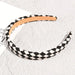 Wholesale black and white fabric headband JDC-HD-PZ018 Headband 蒲钻 Wholesale Jewelry JoyasDeChina Joyas De China