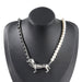 Wholesale black and white pearl necklace JDC-NE-JL196 Necklaces 氿乐 black and white Wholesale Jewelry JoyasDeChina Joyas De China