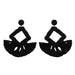 Wholesale black and white rice beads Tassel Earrings JDC-ES-AS075 Earrings 翱?N black Wholesale Jewelry JoyasDeChina Joyas De China