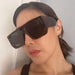 Wholesale black box wide leg resin Sunglasses JDC-SG-KD080 SunGlasses çæ¶Ü Wholesale Jewelry JoyasDeChina Joyas De China