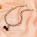 Wholesale Black Cherry Pendant Alloy Necklaces JDC-NE-A086 Necklaces 妙雅 Wholesale Jewelry JoyasDeChina Joyas De China