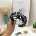 Bulk Jewelry Wholesale black cloth bilateral middle knot letter headband women JDC-HD-GSDX002 Wholesale factory from China YIWU China