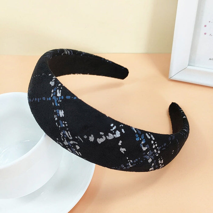 Wholesale black cloth hair hoop JDC-HD-O360 Headband 潮炫 Wholesale Jewelry JoyasDeChina Joyas De China