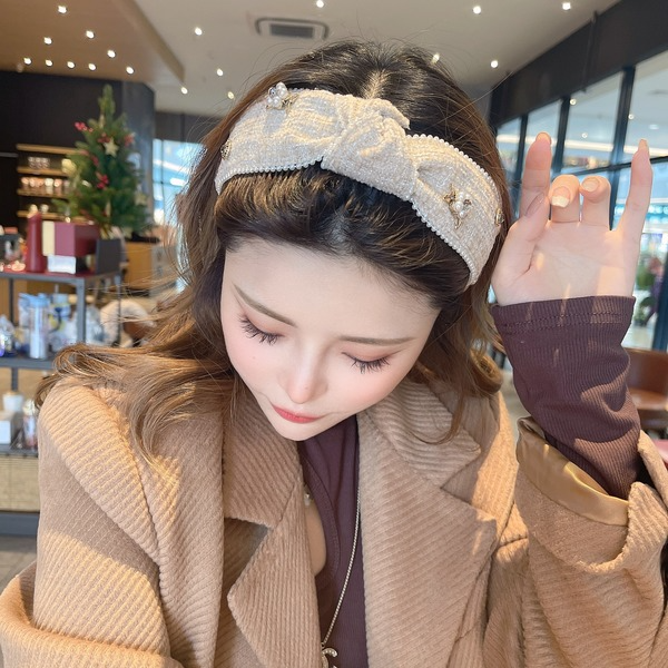 Wholesale black cloth hairband JDC-HD-GSXP006 Headband 宏鑫 Wholesale Jewelry JoyasDeChina Joyas De China