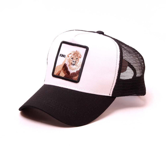 Bulk Jewelry Wholesale black cotton animal patch color matching cap JDC-FH-GSSQ006 Wholesale factory from China YIWU China