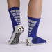 Wholesale black cotton fiber football socks JDC-SK-LZL050 Sock 两只狼 short blue One size fits all Wholesale Jewelry JoyasDeChina Joyas De China
