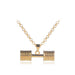 Wholesale black dumbbell alloy necklace JDC-NE-LangT011 Necklaces 阆天 Wholesale Jewelry JoyasDeChina Joyas De China