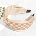 Wholesale black fabric headband JDC-HD-PZ014 Headband 蒲钻 Khaki Wholesale Jewelry JoyasDeChina Joyas De China