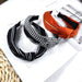 Bulk Jewelry Wholesale black fabric knotted Headband JDC-HD-O100 Wholesale factory from China YIWU China