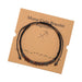 Wholesale Black Iron Stone Wood Chip Morse Code 12 Constellation Bracelet JDC-BT-ZhuJ001 Bracelet 诛积 Wholesale Jewelry JoyasDeChina Joyas De China