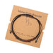 Wholesale Black Iron Stone Wood Chip Morse Code 12 Constellation Bracelet JDC-BT-ZhuJ001 Bracelet 诛积 ZJ5900 Capricornus Wholesale Jewelry JoyasDeChina Joyas De China