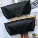 Wholesale black leather glasses case JDC-SG-JinF027 Sunglasses 季丰 Wholesale Jewelry JoyasDeChina Joyas De China