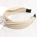 Wholesale black leather headband JDC-HD-PZ001 Headband 蒲钻 off white Wholesale Jewelry JoyasDeChina Joyas De China