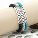 Bulk Jewelry Wholesale black natural stone agate eye bracelet JDC-gbh334 Wholesale factory from China YIWU China