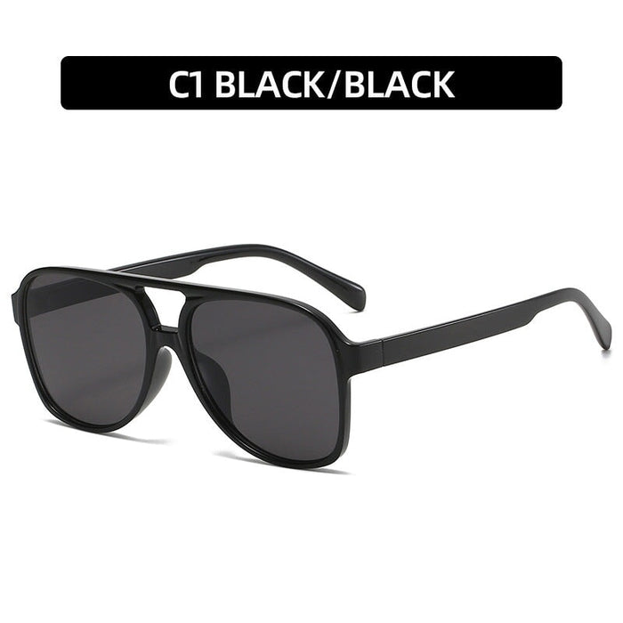 Wholesale black pc sunglasses JDC-SG-XIa002 Sunglasses 锡安 C1 metal hinge Wholesale Jewelry JoyasDeChina Joyas De China