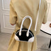Bulk Jewelry Wholesale black PU shoulder underarm handbag JDC-LB-ZM054 Wholesale factory from China YIWU China