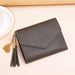 Bulk Jewelry Wholesale black PU tassel pendant wallet JDC-WT-GSBD002 Wholesale factory from China YIWU China
