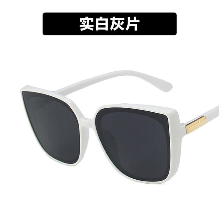 Wholesale black resin box sunglasses JDC-SG-KD013 Sunglasses JoyasDeChina Solid white ash flakes Wholesale Jewelry JoyasDeChina Joyas De China